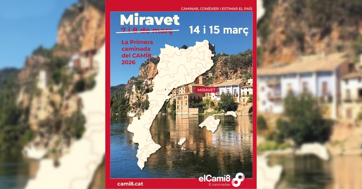 El Cam� 8: Miravet - M�ra la Nova - El Molar (noves dates)