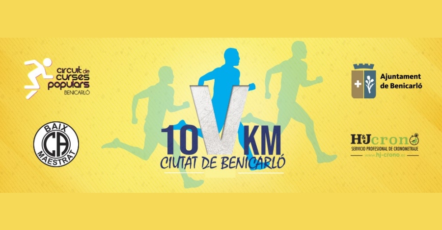 La cursa 10k Ciutat de Benicarl savana al 27 dabril