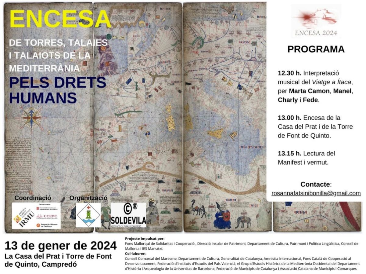 Encesa de torres, talaies i talaiots de la Mediterr�nia: la Torre de Font de Quinto