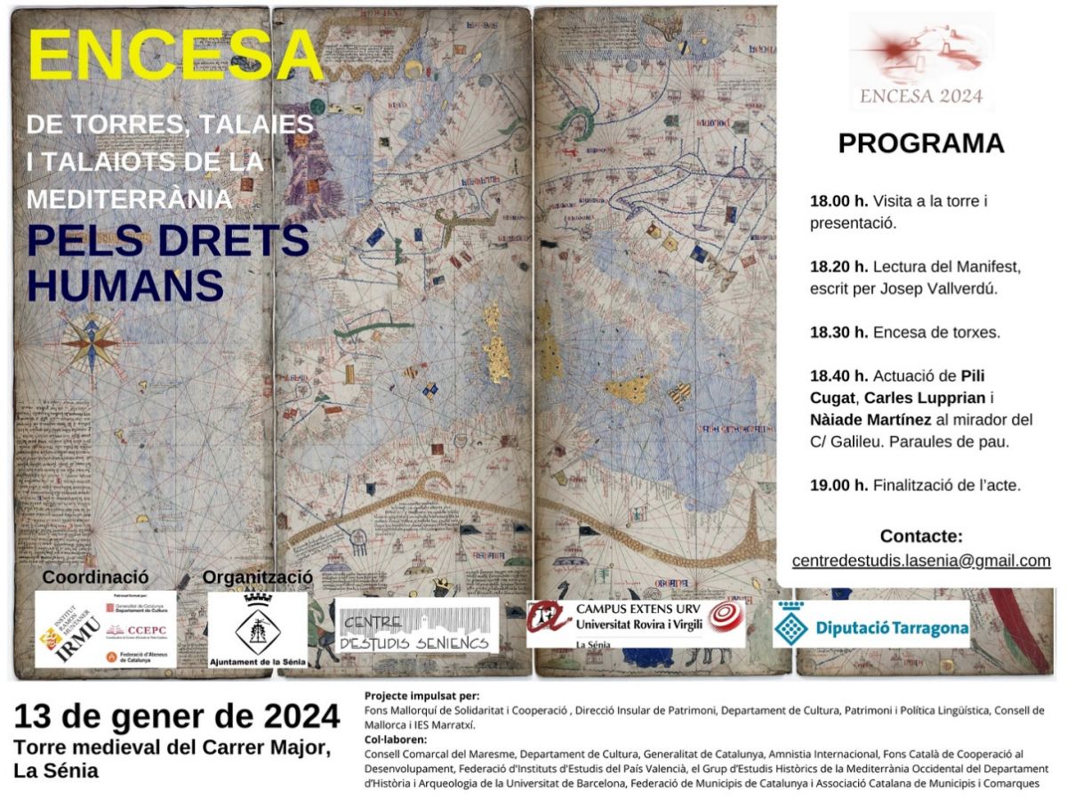 Encesa de torres, talaies i talaiots de la Mediterr�nia: Torre medieval del carrer Major de la S�nia