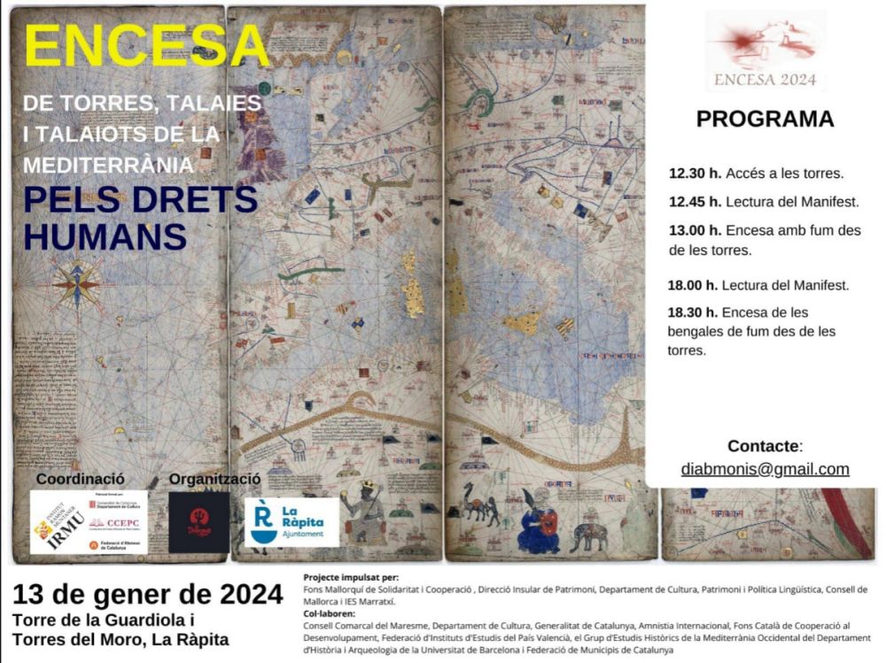 Encesa de torres, talaies i talaiots de la Mediterr�nia: Torre de la Guardiola i del Moro
