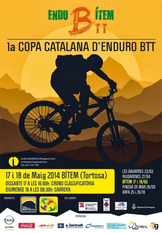 EnbuB�tem BTT - 1a Copa Catalana d&rsquo;enduro BTT