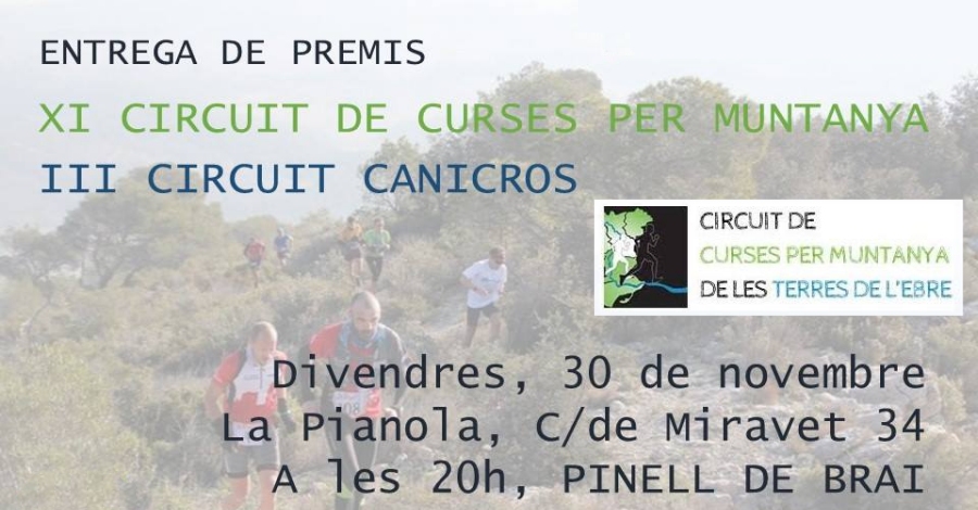 Cloenda Circuit de Curses per Muntanya i Canicr�s