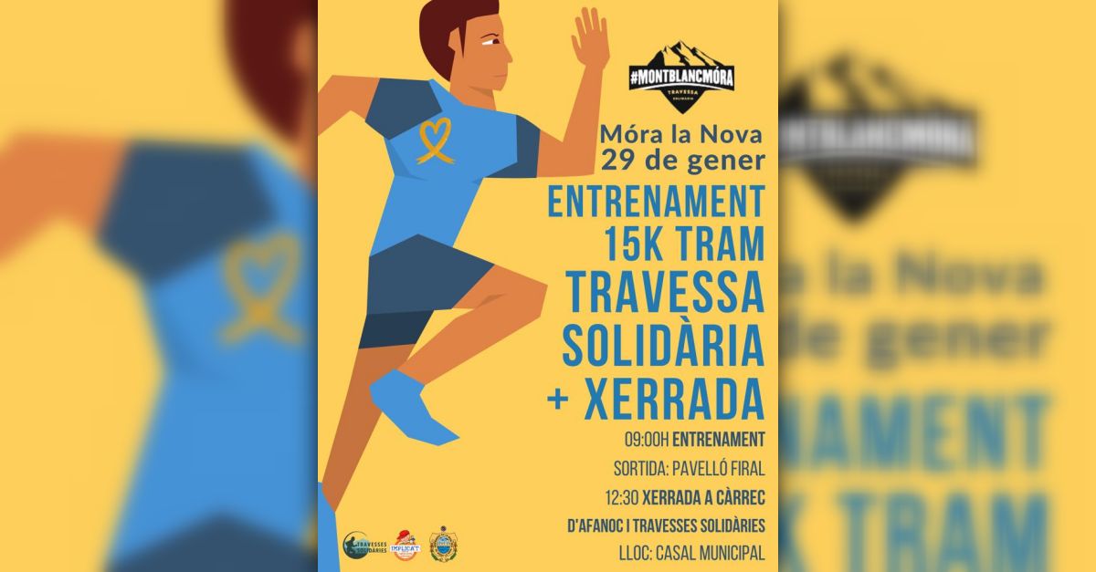 Entrenament 15K Tram Travessa solid�ria MontblancM�ra + xerrada