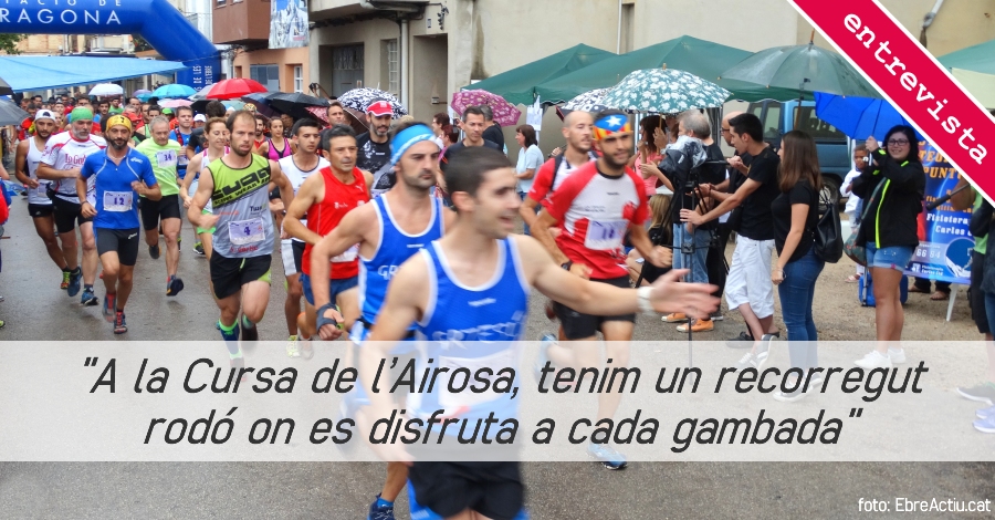  A la Cursa de lAirosa, tenim un recorregut rod on es disfruta a cada gambada