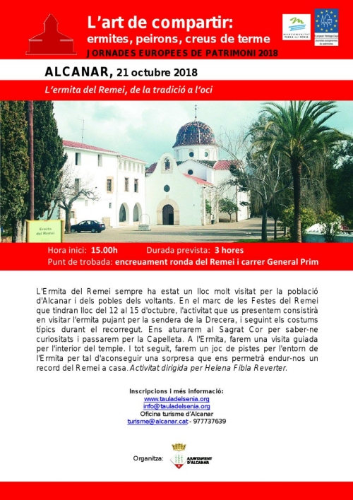 L’ermita del Remei, de la tradició a l’oci L’ermita del Remei, de la tradició a l’oci