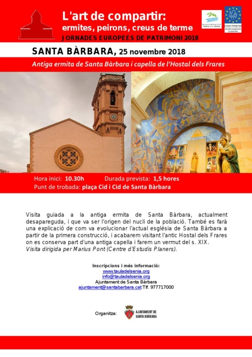 Antiga ermita de Santa B�rbara i capella de l�Hostal dels Frares