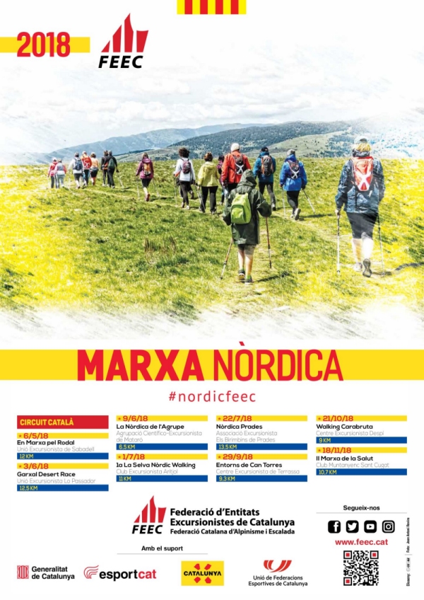 Es crea el primer circuit catal� de marxa n�rdica | EbreActiu.cat, revista digital d&rsquo;oci actiu | Terres de l&rsquo;Ebre ...