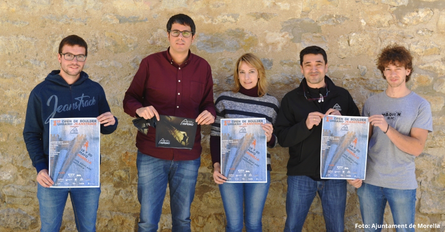 Es presenta el primer Open Boulder Urb Jeanstrack-Morella