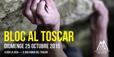 Escalada en bloc al Toscar Escalada en bloc al Toscar