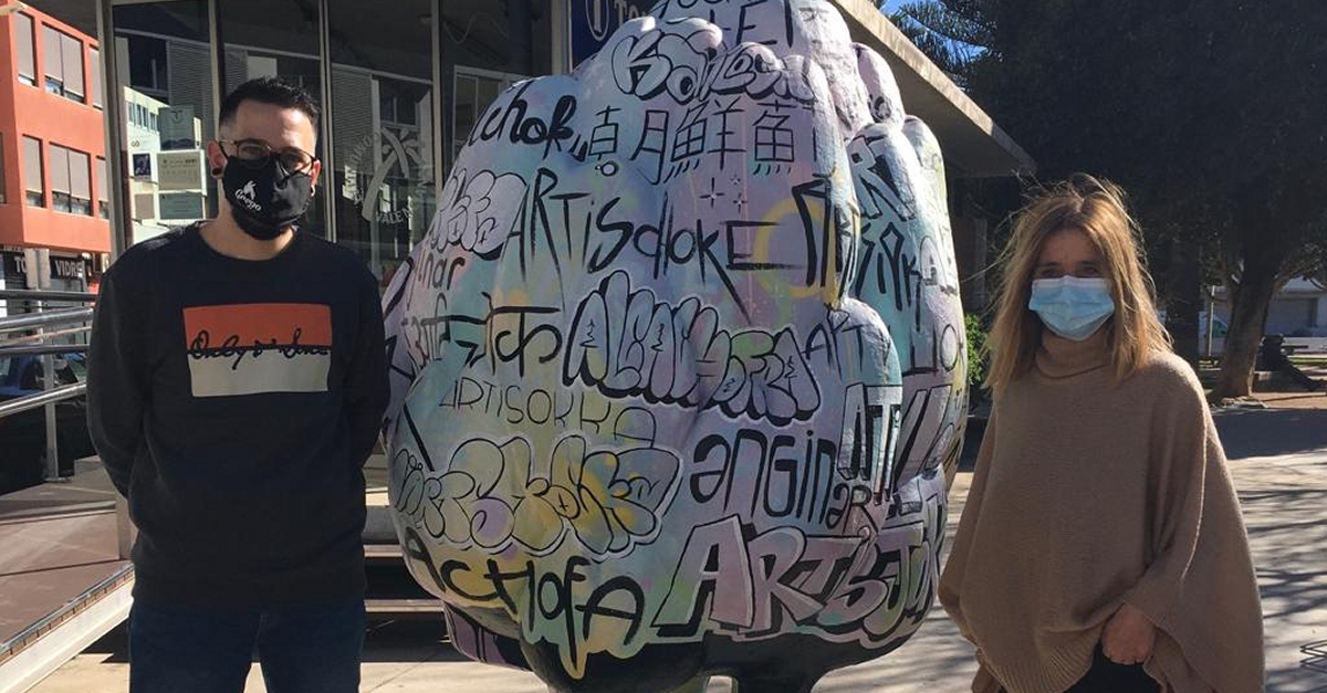 Cinc escultures decoraran els carrers de Benicarl en una nova edici de CarxofArt