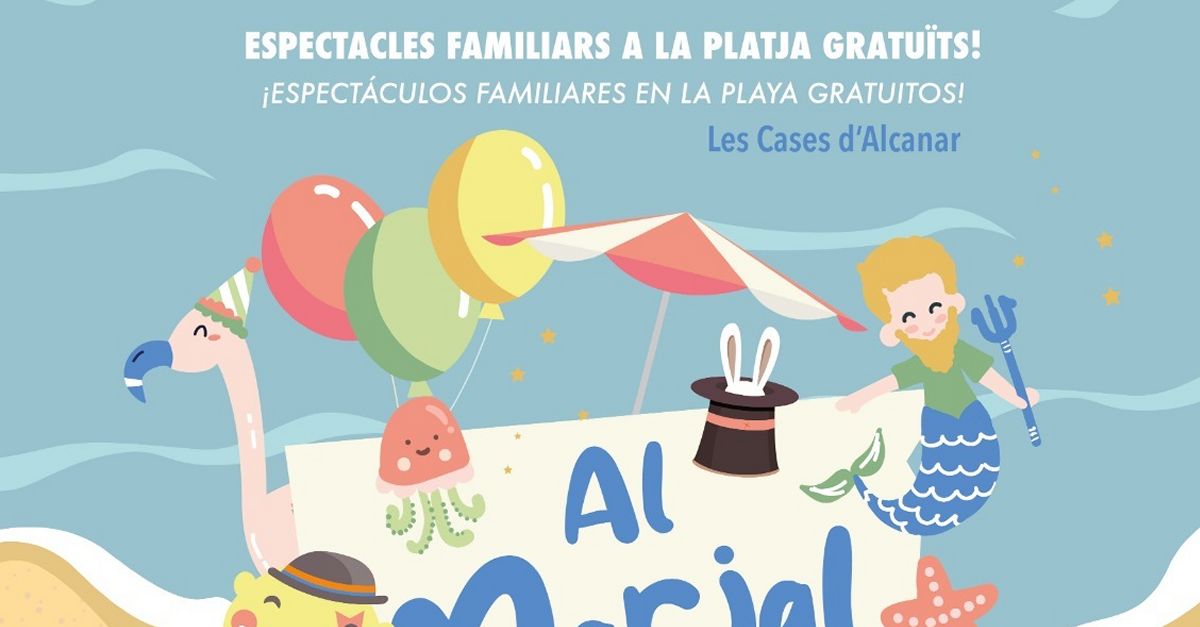 Espectacles familiars gratu�ts a la platja del Marjal de les Cases d�Alcanar