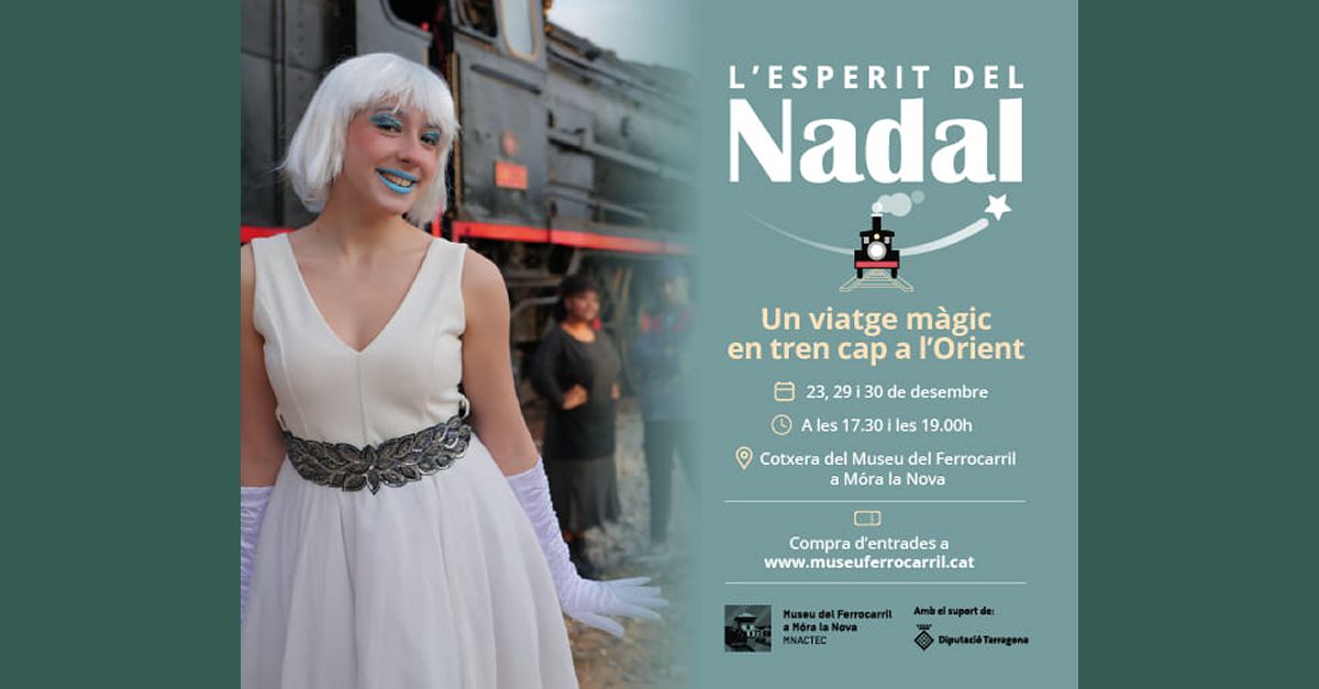 L�Esperit del Nadal. Un viaje m�gico en tren hacia el Oriente