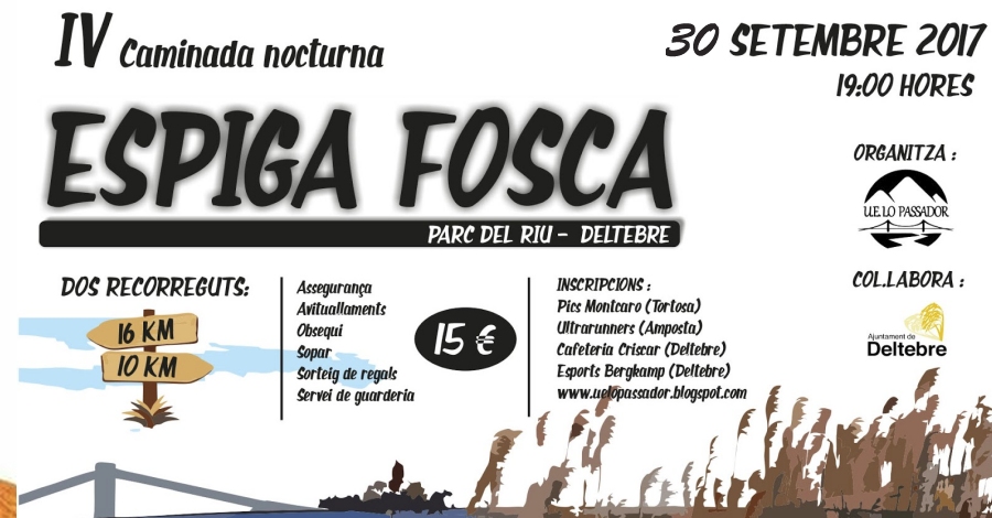 4a caminata nocturna �Espiga Fosca�