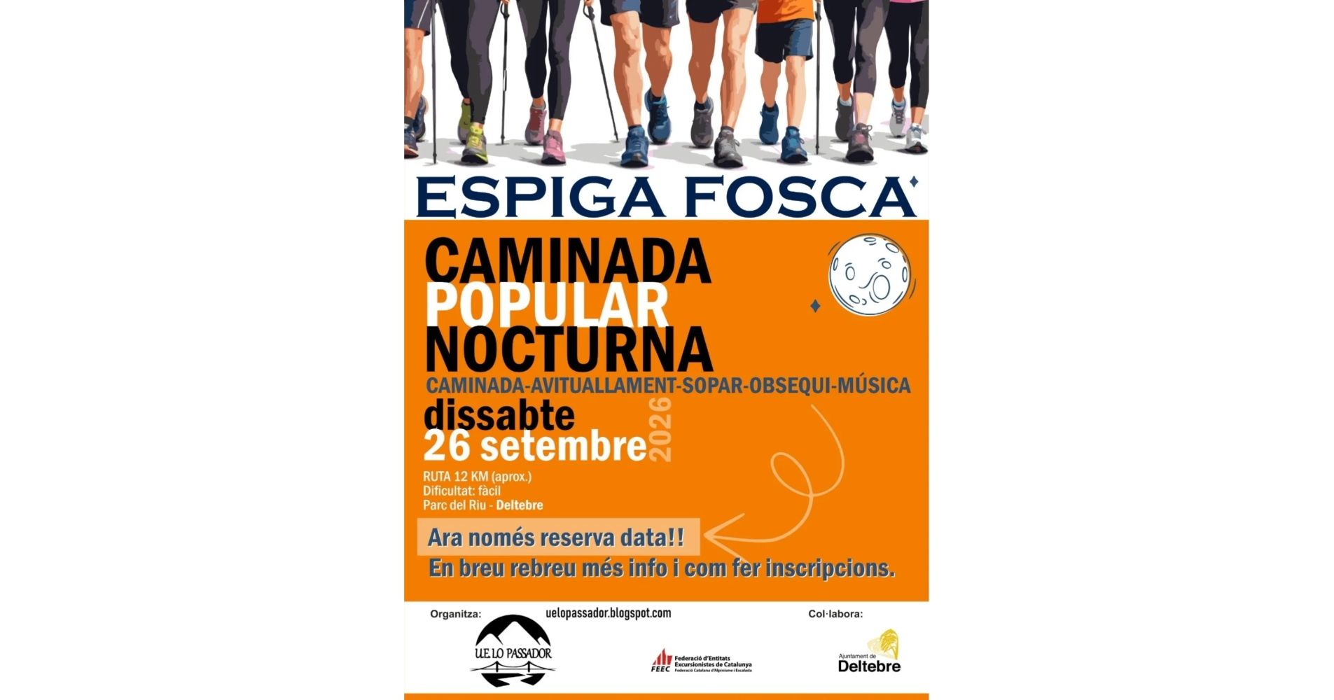Caminada nocturna Espiga Fosca
