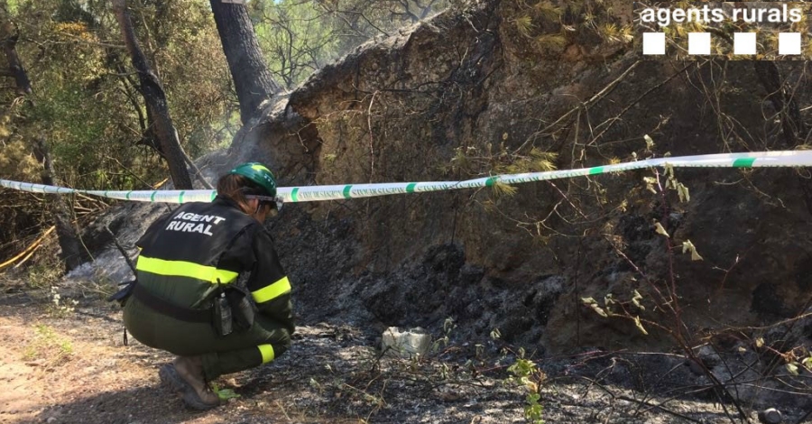 Estabilitzat l’incendi forestal de Tivissa