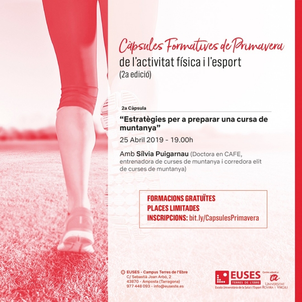 C�psula formativa: �Estrat�gies per a preparar una cursa de muntanya�