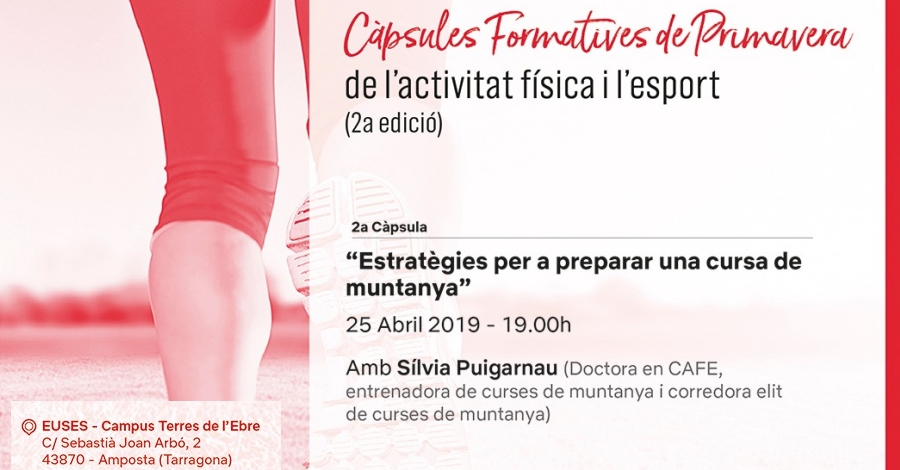 C�psula formativa: �Estrategias para preparar una carrera de monta�a�