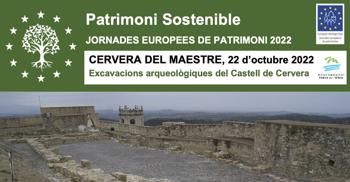 JEP2022 - Excavacions arqueol�giques del Castell de Cervera