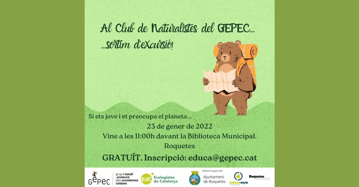 Club de Naturalistas del GEPEC Roquetes - Excursi�n