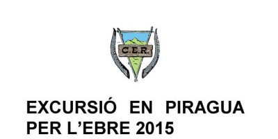 Excursi� en piragua per l�Ebre