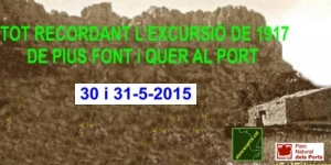 Tot recordant l�excursi� de 1917 de Pius Font i Quer al Port