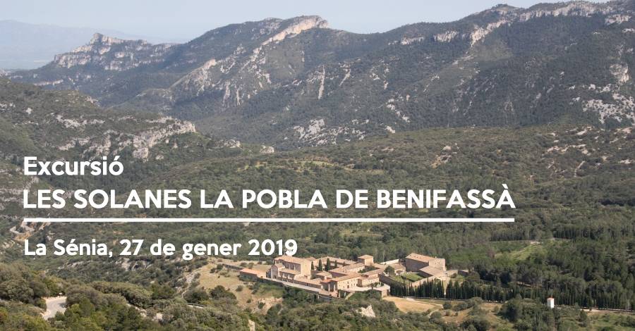 Excursi�n a les solanes de la Pobla de Benifass�