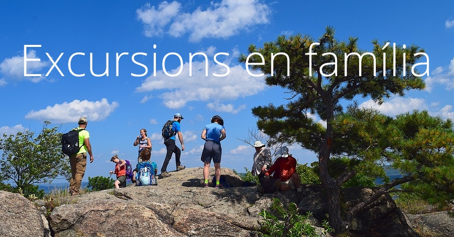 Excursions en Fam�lia: Sortida des del pont de les Caixetes fins a la serra de l�Avenc