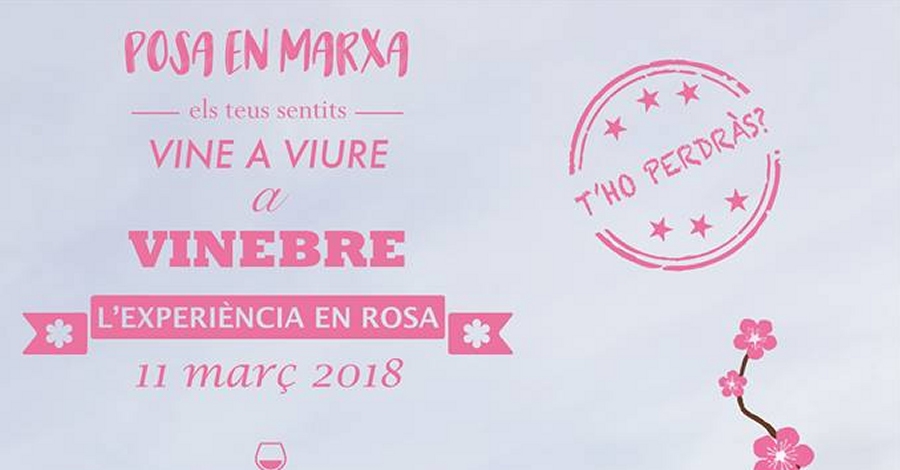 La experiencia en rosa. Ruta observaci�n floraci�n en Vinebre
