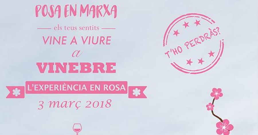 L�experi�ncia en rosa. Ruta observaci� floraci� a Vinebre