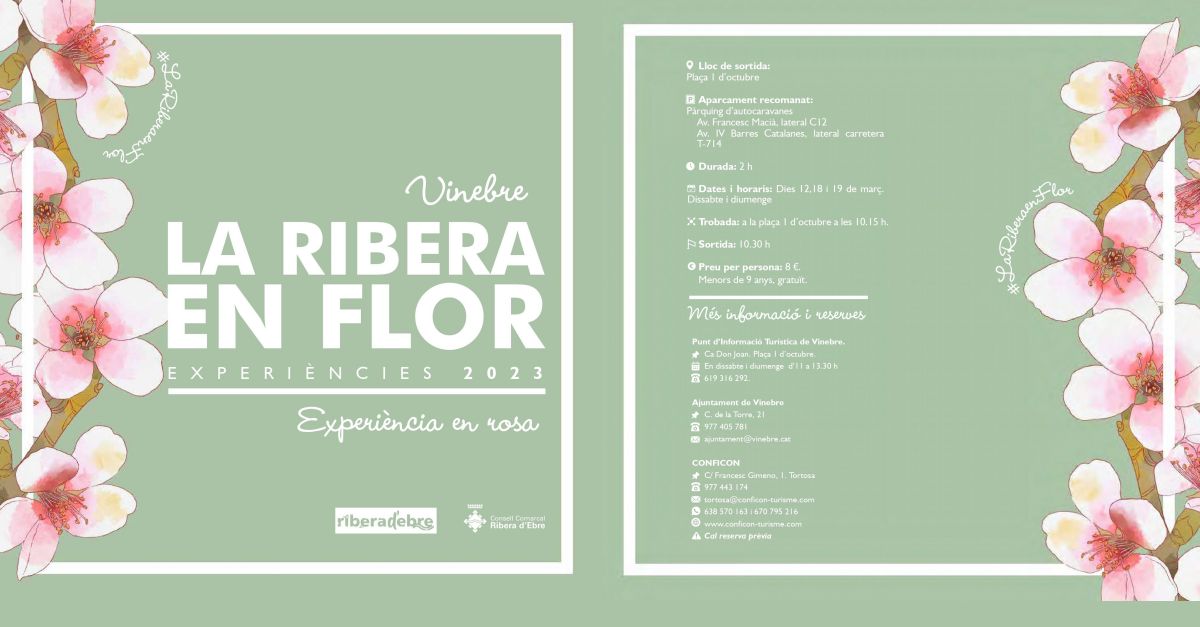 La Ribera en Flor: Experiència Rosa a Vinebre La Ribera en Flor: Experiència Rosa a Vinebre