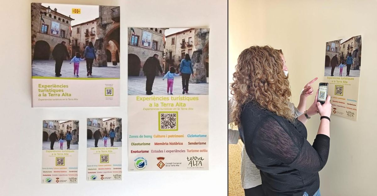 Les experincies turstiques de la Terra Alta, en fitxes i codi QR a disposici dels visitants