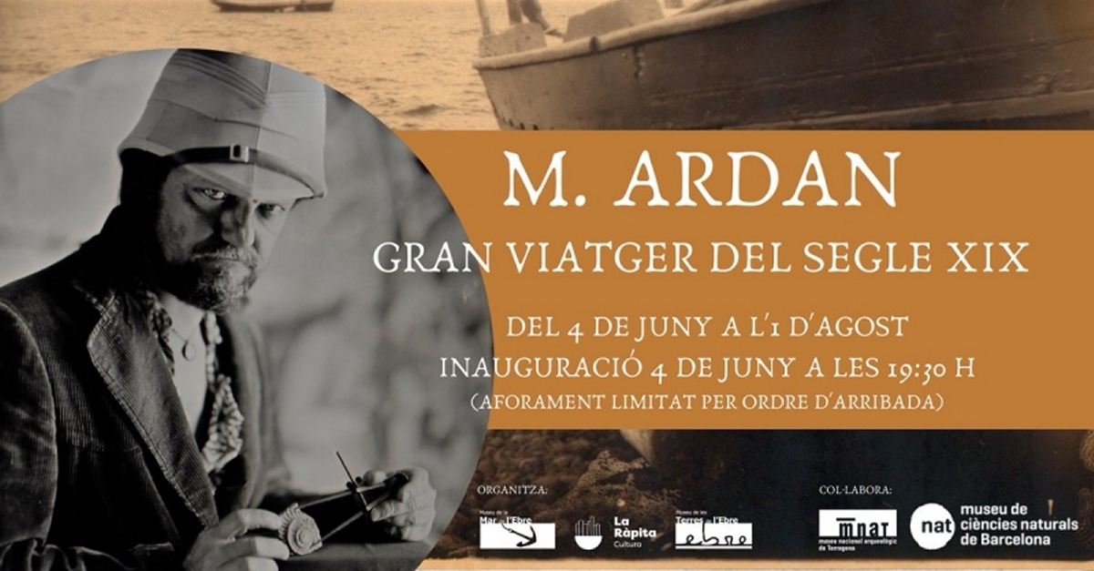 M. Ardan, gran viatger del segle XIX arriba al Museu de la Mar de lEbre