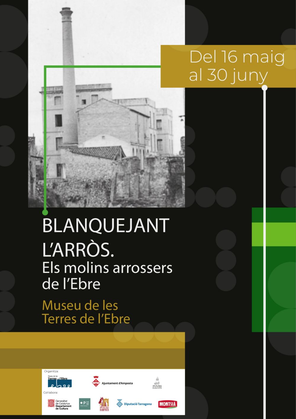 Exposició «Blanquejant l’arròs. Els molins arrossers de l’Ebre» Exposició «Blanquejant l’arròs. Els molins arrossers de l’Ebre»