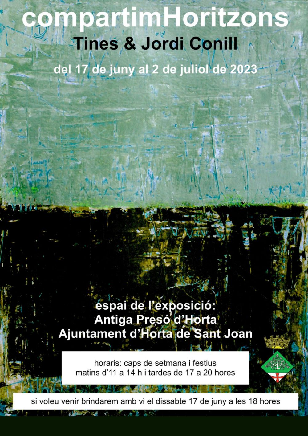 Exposici� de pintura: �compartimHortizons�, de Tines & Jordi Conill