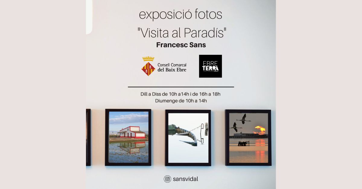 Exposici� de fotos de Francesc Sans: �Visita al Parad�s�