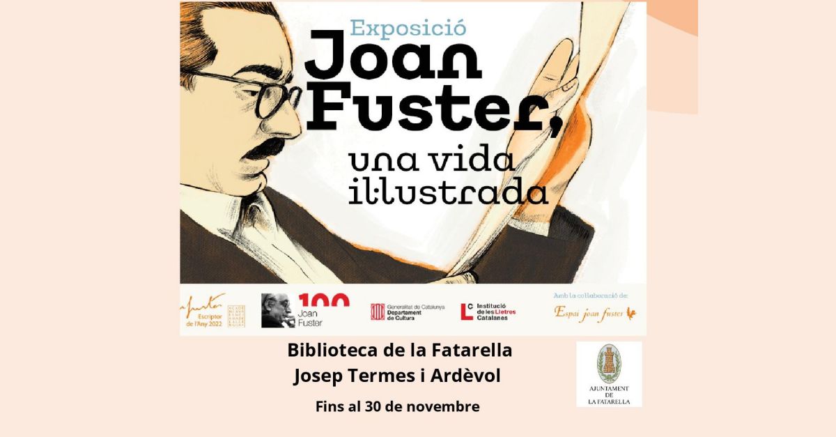 Exposici�n Joan Fuster, una vida il�lustrada