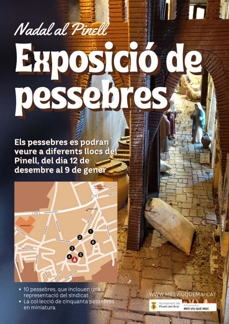 Exposici� de pessebres al Pinell de Brai