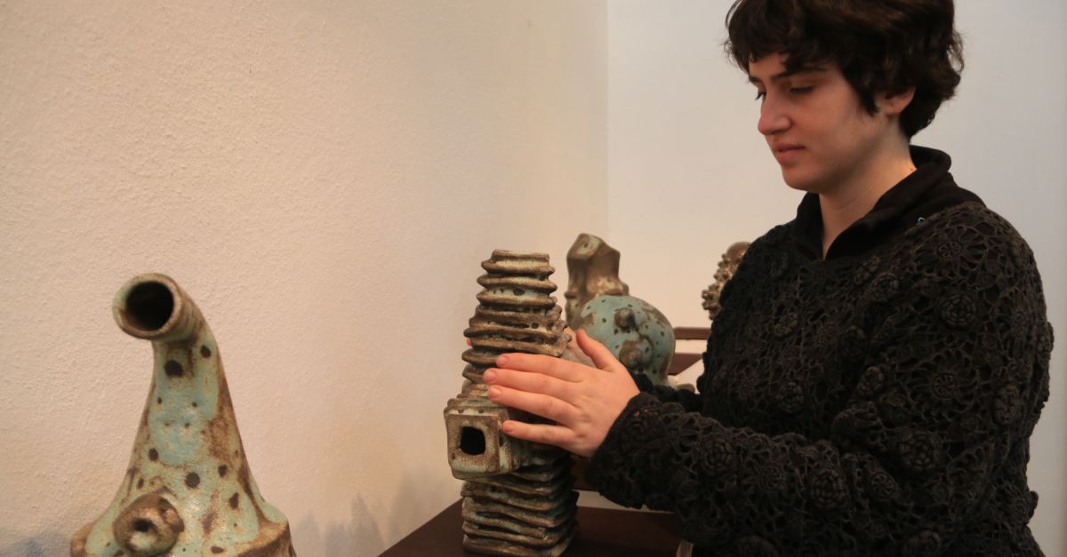 La cermica salvatge de l’artista invident Natlia Gual, protagonista de l’exposici del Raval de l’Art de Roquetes | EbreActiu.cat, revista digital d’oci actiu | Terres de l’Ebre ...