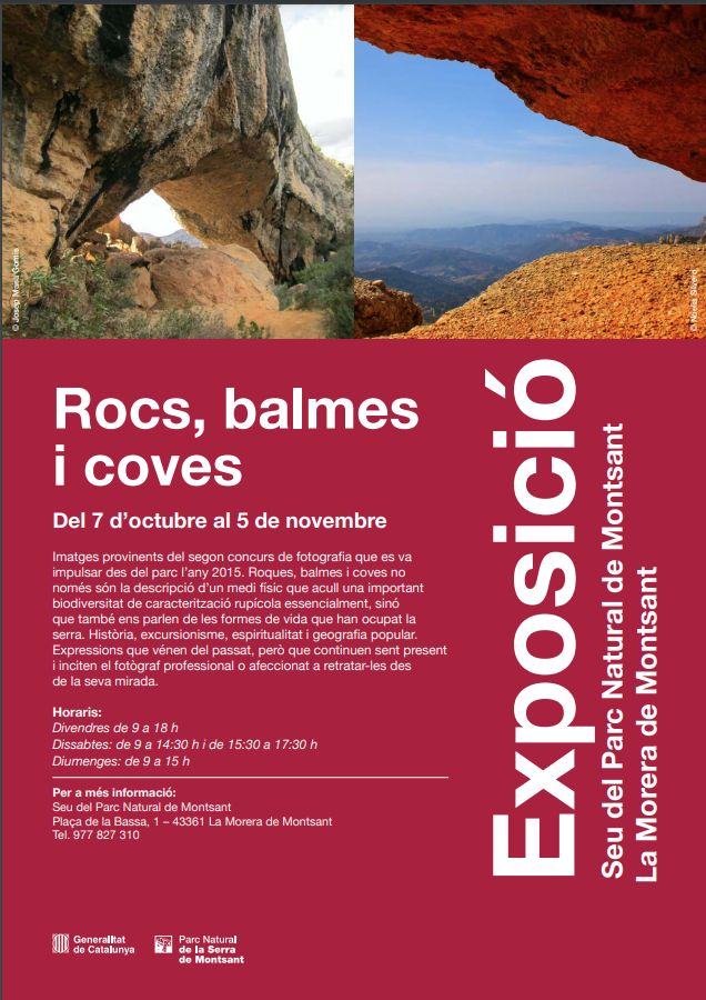 Exposició Rocs, balmes i coves Exposició Rocs, balmes i coves
