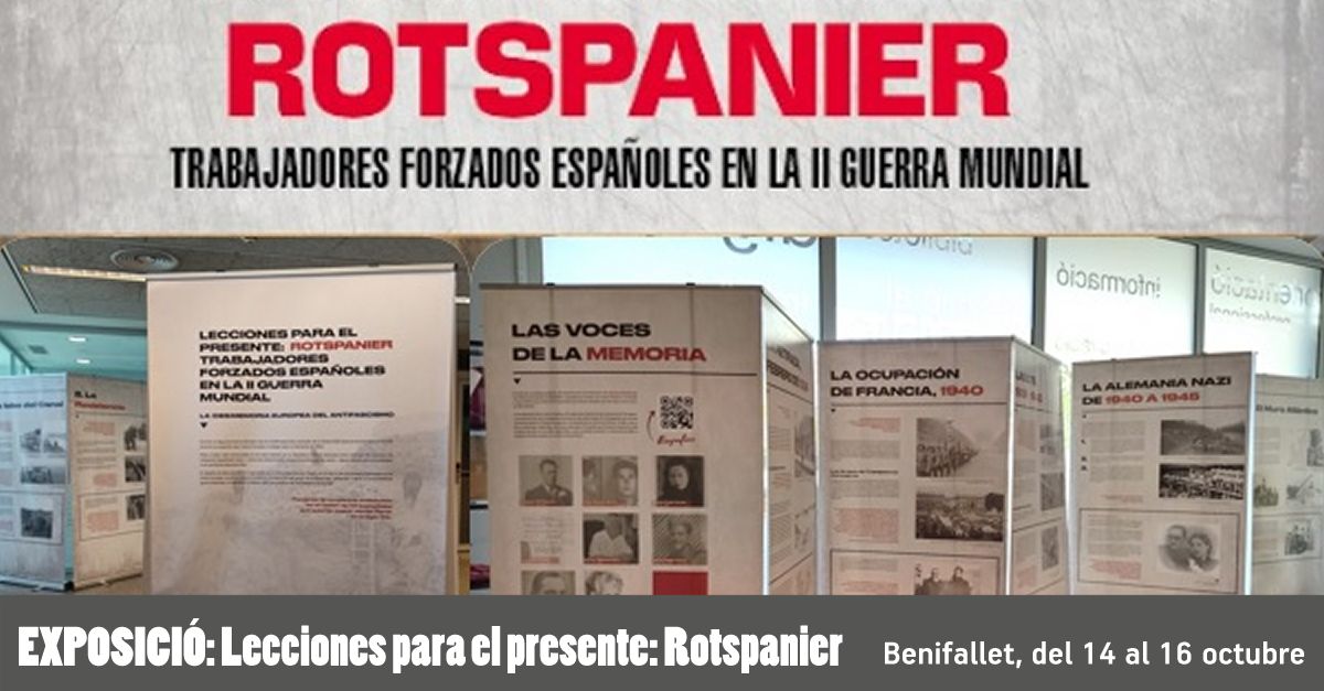 Exposici� �Lecciones para el presente: Rotspanier�