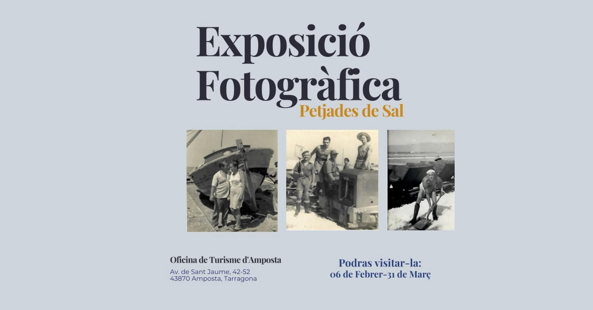 Exposici� fotogr�fica �Petjades de Sal�