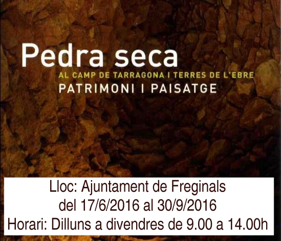 Exposici�: "Pedra seca al Camp de Tarragona i les Terres de l�Ebre"