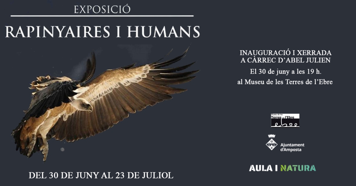 Exposici� �Rapinyaires i Humans, d�enemics a aliats�
