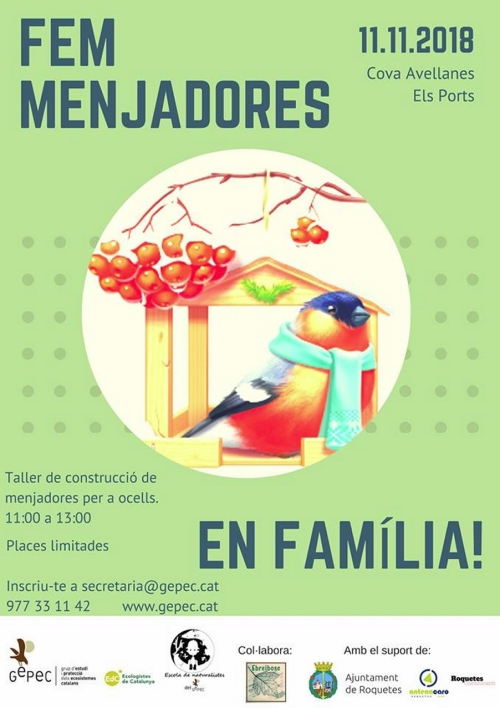 Taller de construcci� de menjadores per a ocells