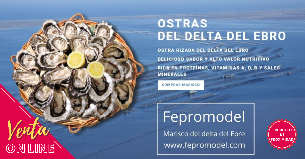 FEPROMODEL. Ostras rizadas del delta del Ebro