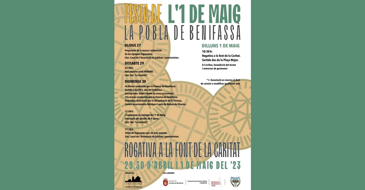 Festa de l�1 de Maig a la Pobla de Benifass�