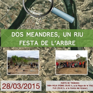 Festa de l&rsquo;arbre: "Dos meandres i un sol riu"