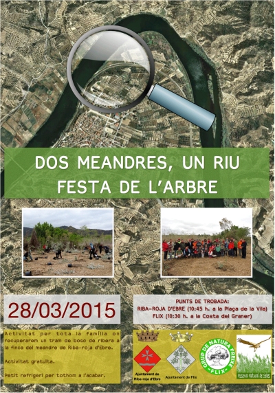 Festa de l&rsquo;arbre: "Dos meandres i un sol riu"