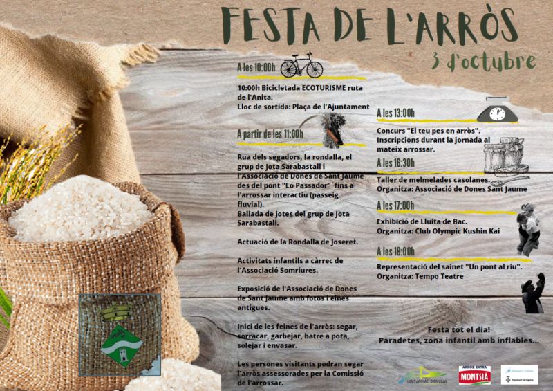 Festa de la Sega de l�Arr�s de Sant Jaume d�Enveja